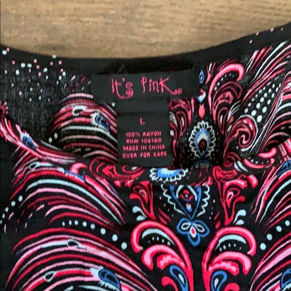 Dress with trumpet sleeves - Picture 4 of 7